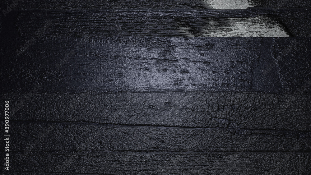 Poster 3d render black and white texture abstract background