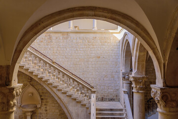 Rector's Palace in the old city of Dubrovnik, Croatia