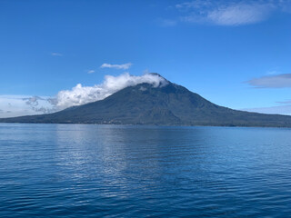 lake and mountains - Guatemala