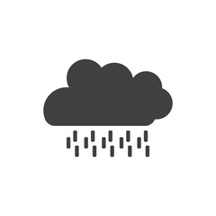 Rain cloud vector
