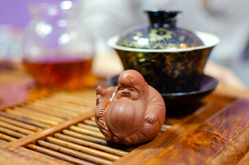 Tea spirit at the Chinese tea ceremony