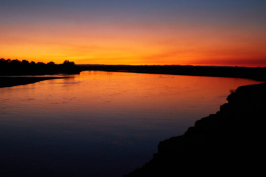 Sunset At South Luangwa, Zambia