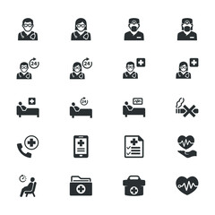 Medic & Healthcare Icons - Set 1