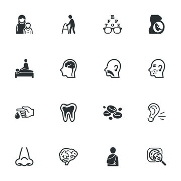 Medical Specialties Icons - Set 2