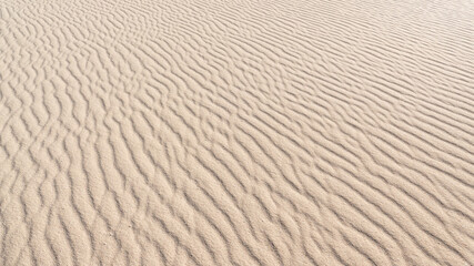 Sand texture background with ripples