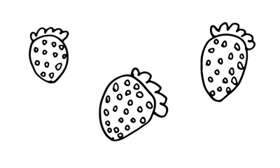 Hand drawn doodle flower head illustration. Simple floral element isolated on white background