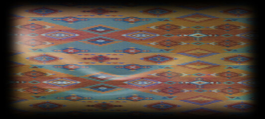 geometrical dupatta design with textured background