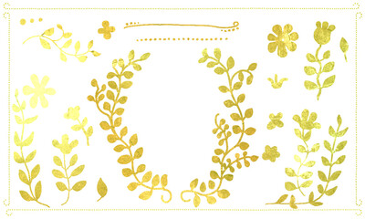 Lush flourishes vector image