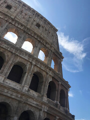 view of Colosseum in Rome, Italy