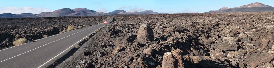 Road to the lava