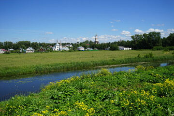 view of Suzdal on a nice summer day