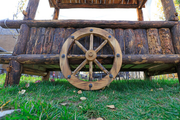 Wooden wheels in ancient China