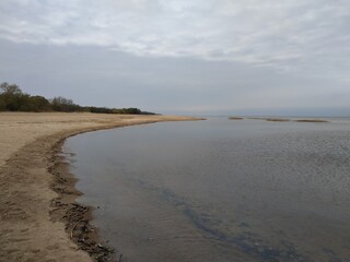 sand dunes and beach