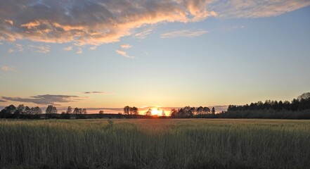 zach&oacute;d słońca