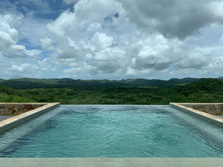 pool in the resort