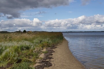 landscape of the sea in Denmark