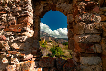 Old towers of Ingushetia. Russia
