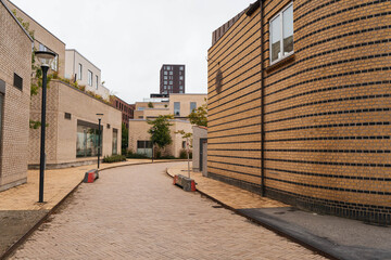 street in the old town Odense 