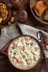 Creamy Potato and Carrot Soup