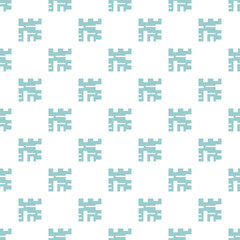 Seamless background of colorful abstract elements. Decorative pattern.