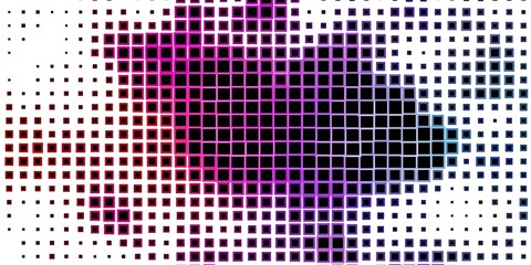 Dark Pink, Green vector background with rectangles.