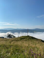 landscape with sky and clouds