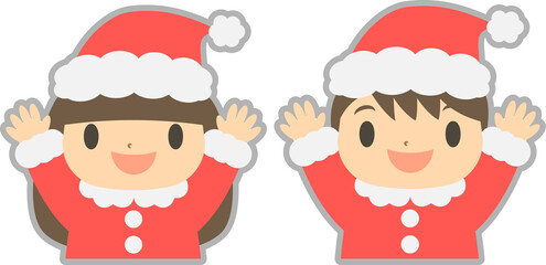 クリスマス　こども