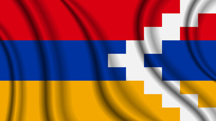 Artsakh flag.