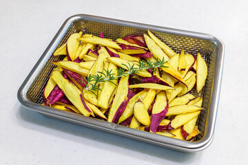 fried sweet potato - Japanese autumn harvest period popular sweet for children