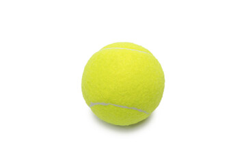 Tennis balls isolated on white background.