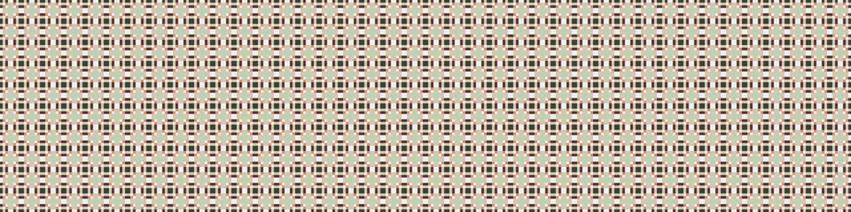 Fototapeta premium Abstract Cross Pattern Dots Logo generative computational art illustration