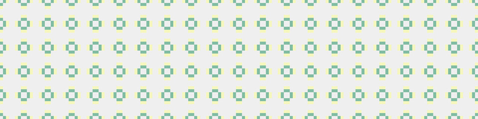 Obraz premium Abstract Cross Pattern Dots Logo generative computational art illustration