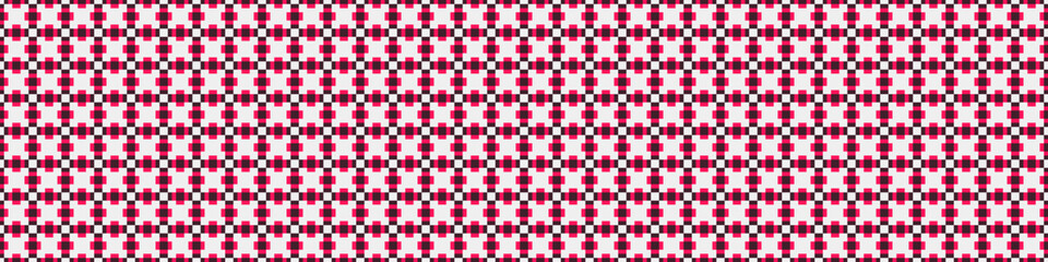 Abstract Cross Pattern Dots Logo generative computational art illustration