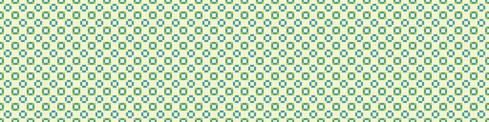 Fototapeta premium Abstract Cross Pattern Dots Logo generative computational art illustration