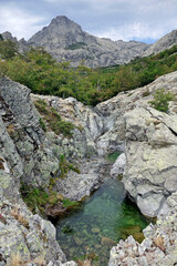 Randonnée au cœur du massif du Monte d'Oro à la découverte de la cascade des Anglais