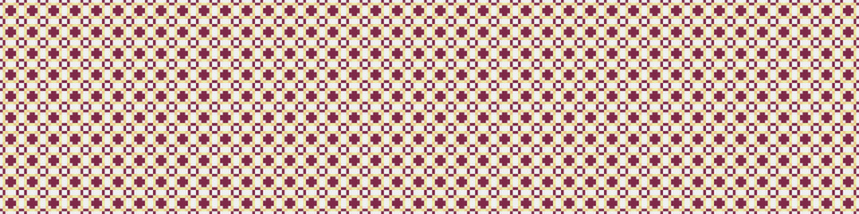 Fototapeta premium Abstract Cross Pattern Dots Logo generative computational art illustration