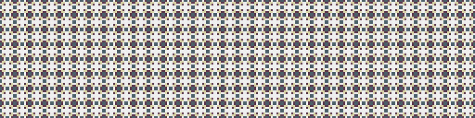 Fototapeta premium Abstract Cross Pattern Dots Logo generative computational art illustration