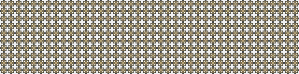 Abstract Cross Pattern Dots Logo generative computational art illustration