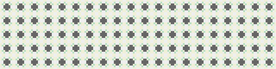 Abstract Cross Pattern Dots Logo generative computational art illustration