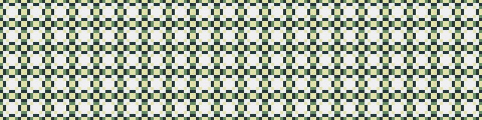 Abstract Cross Pattern Dots Logo generative computational art illustration