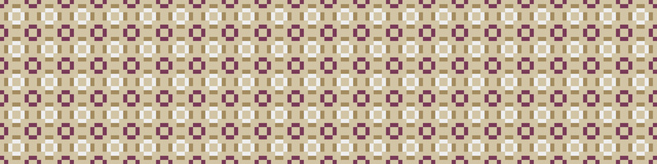 Abstract Cross Pattern Dots Logo generative computational art illustration