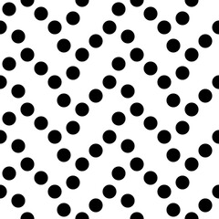 Dots seamless pattern. Circles ornament. Dot shapes motif. Circle forms backdrop. Dotted wallpaper. Rounds background. Digital paper, textile print, web design, abstract image. Vector illustration.