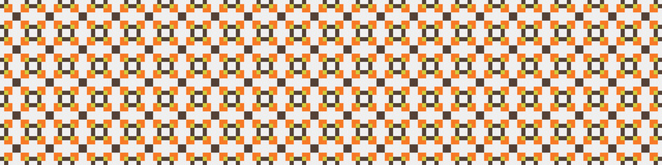 Abstract Cross Pattern Dots Logo generative computational art illustration