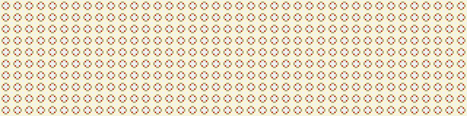Abstract Cross Pattern Dots Logo generative computational art illustration