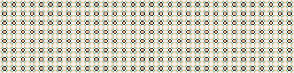 Abstract Cross Pattern Dots Logo generative computational art illustration