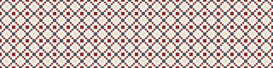 Abstract Cross Pattern Dots Logo generative computational art illustration