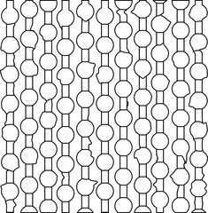 An abstract cluster of vertical shapes. 