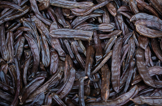 Top View Of A Heap Of Locust Bean