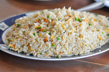 stir fried rice or fried rice with egg