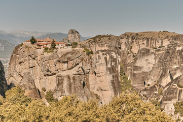 Amazing kalambaka landscape, greece